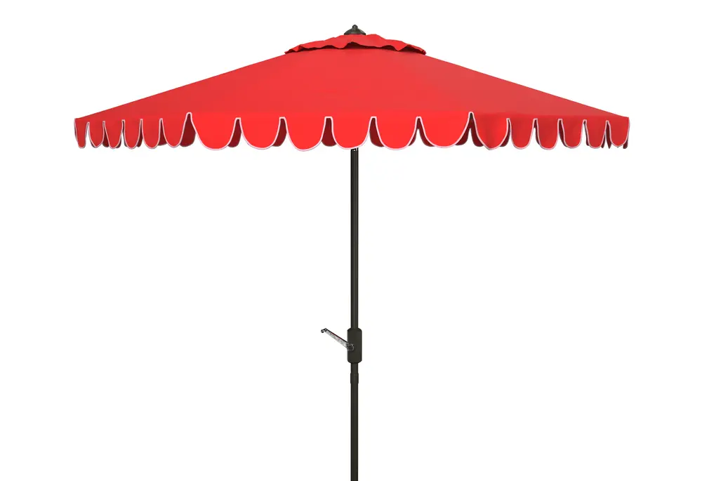 Venice 11Ft Rnd Crank Umbrella W/ Button Tilt