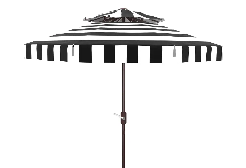 Elsa 9Ft Doubletop Crank Umbrella W/ Auto Tilt