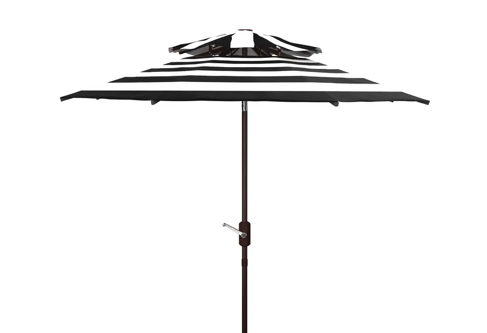 Iris 9Ft Doubletop Crank Umbrella W/ Auto Tilt