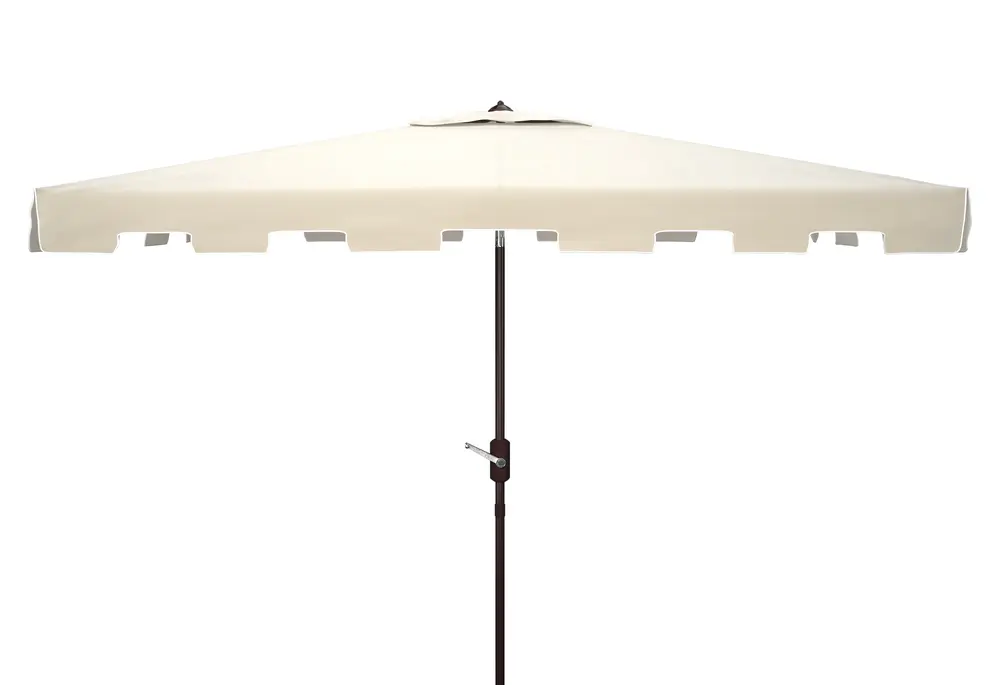 Zimmerman 6.5X10Ft Rect Crank Umbrella W/ Button Tilt