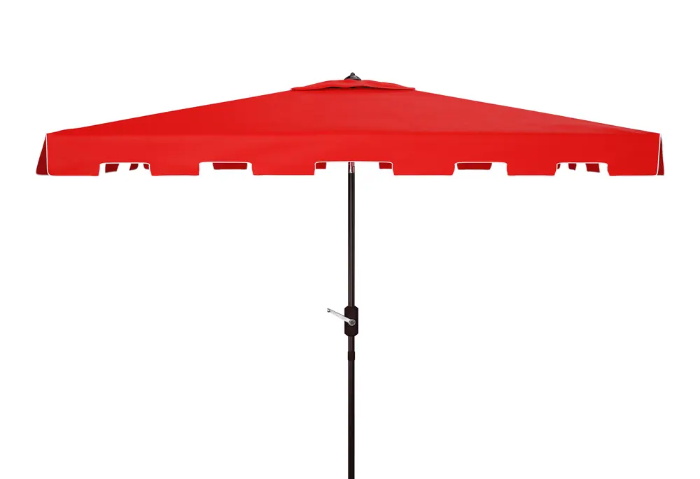Zimmerman 6.5X10Ft Rect Crank Umbrella W/ Button Tilt