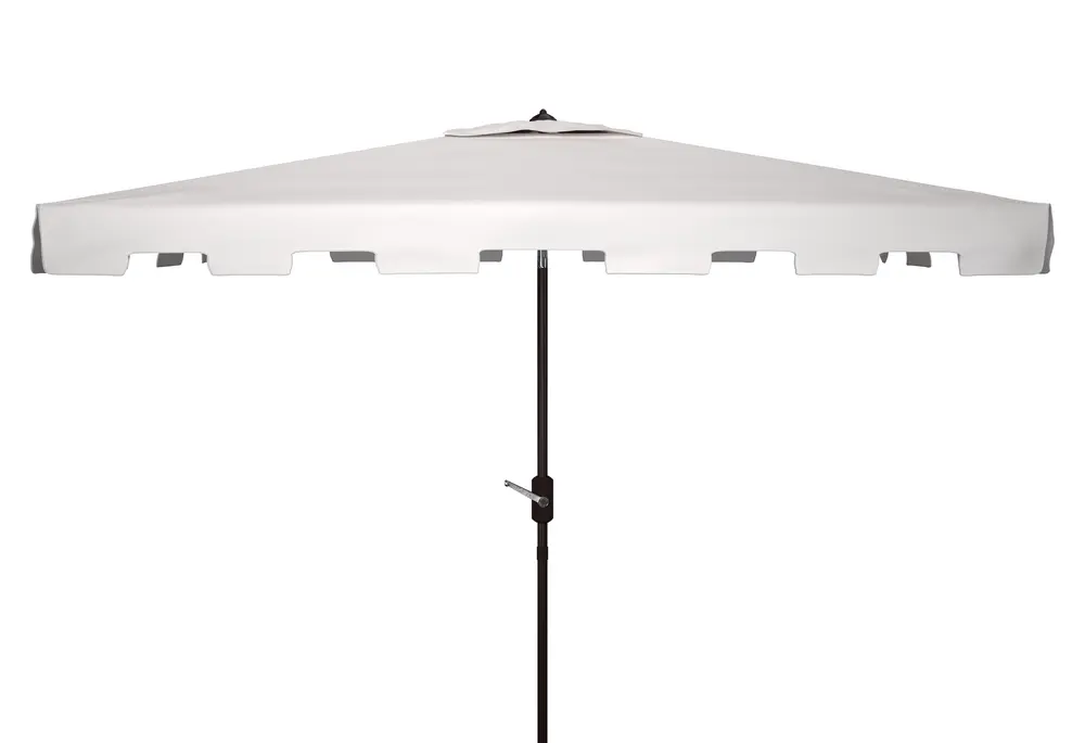 Zimmerman 6.5X10Ft Rect Crank Umbrella W/ Button Tilt