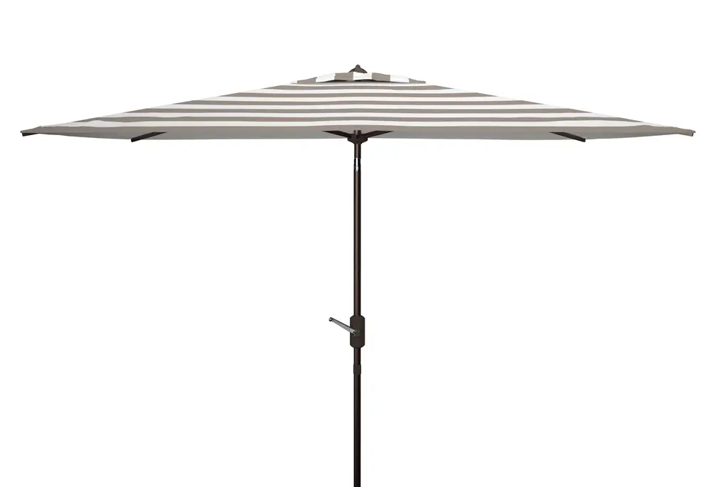 Iris 6.5X10Ft Rect Crank Umbrella W/ Auto Tilt