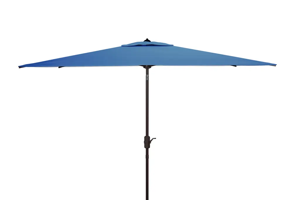 Athens 6.5X10Ft Rect Crank Umbrella W/ Auto Tilt