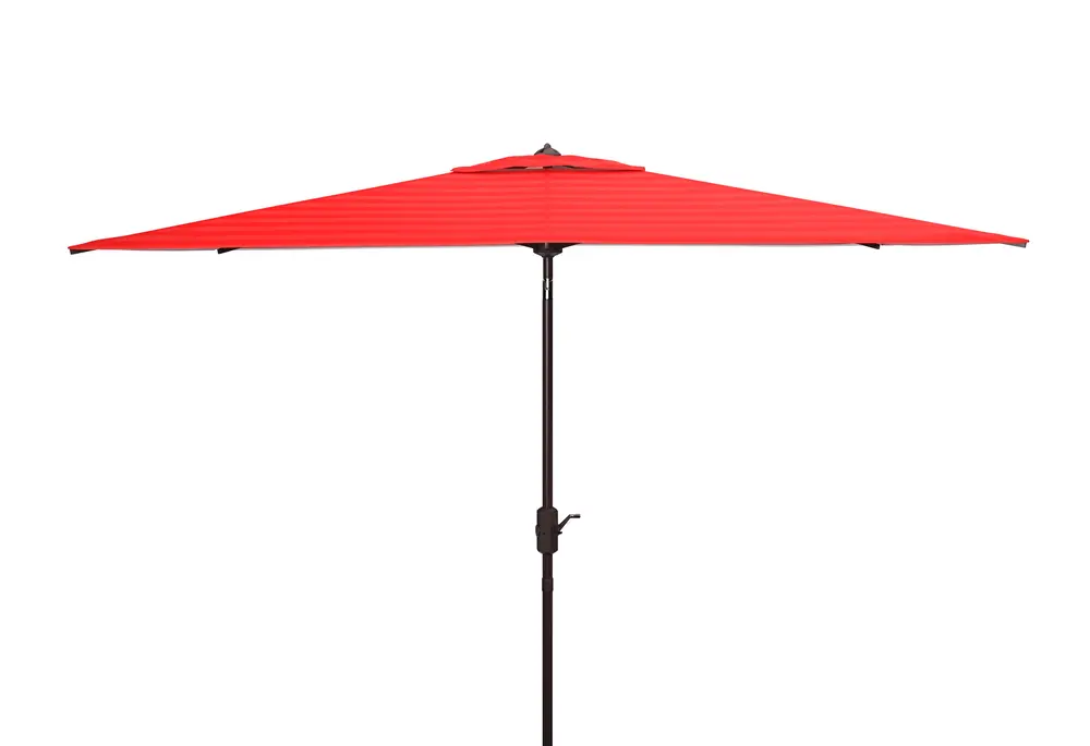 Athens 6.5X10Ft Rect Crank Umbrella W/ Auto Tilt