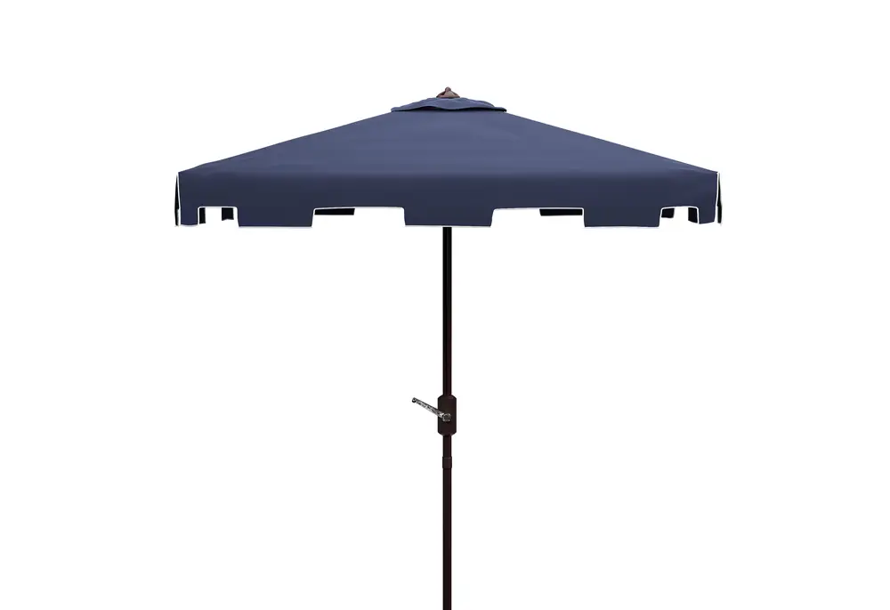 Zimmerman 7.5Ft Square Crank Umbrella W/ Button Tilt