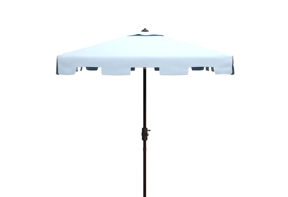 Zimmerman 7.5Ft Square Crank Umbrella W/ Button Tilt