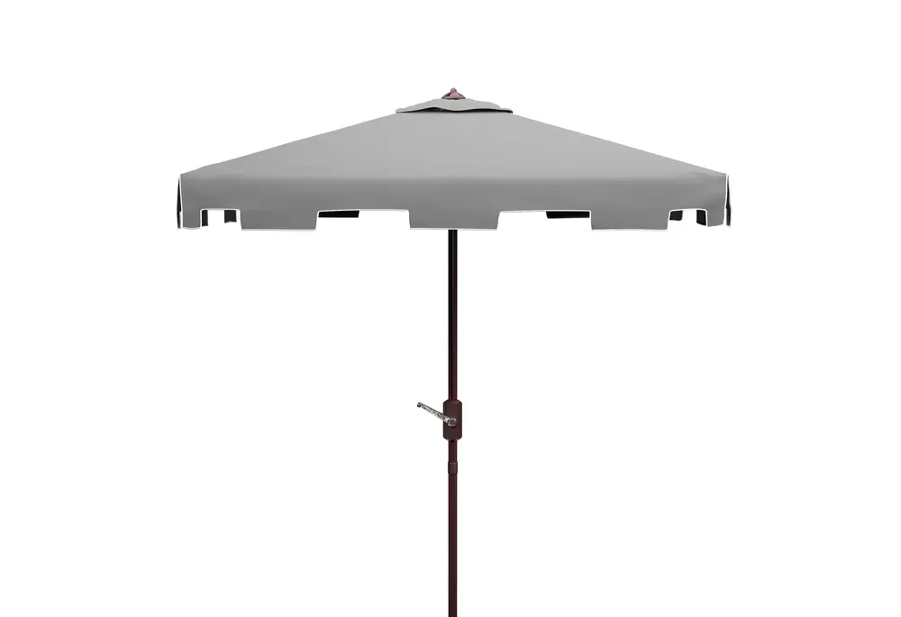 Zimmerman 7.5Ft Square Crank Umbrella W/ Button Tilt