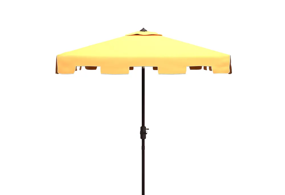 Zimmerman 7.5Ft Square Crank Umbrella W/ Button Tilt