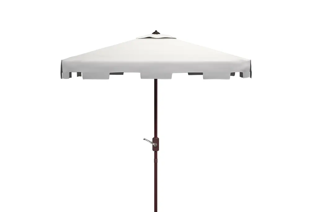 Zimmerman 7.5Ft Square Crank Umbrella W/ Button Tilt