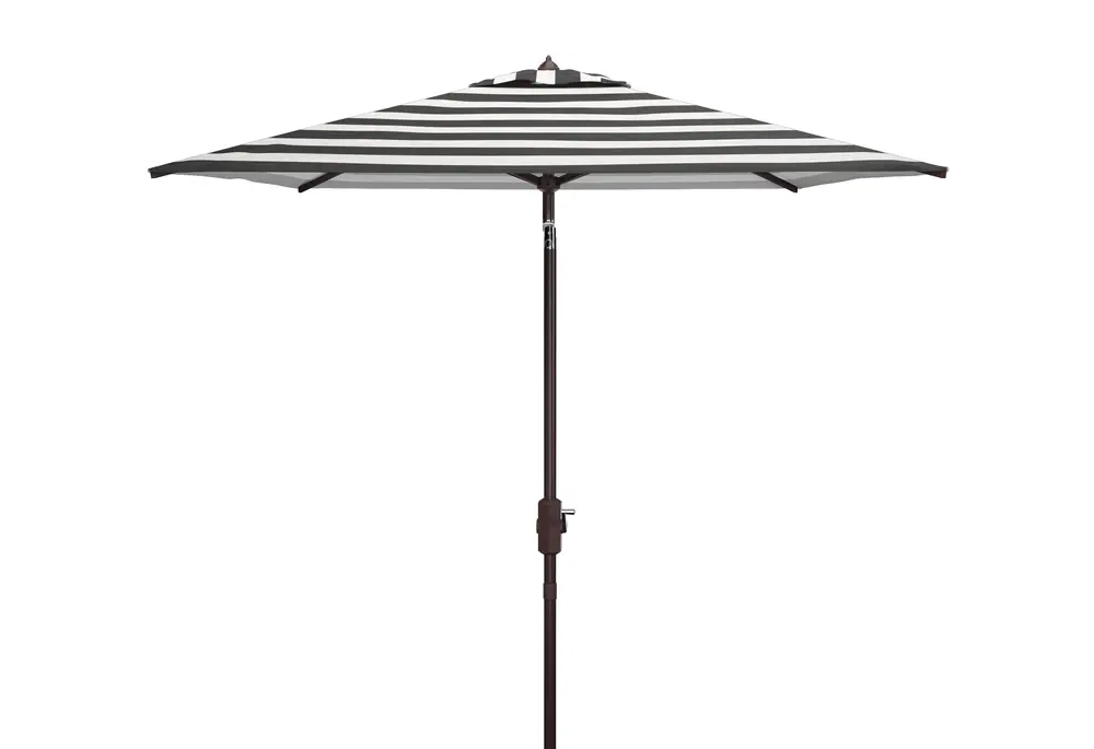 Iris 7.5Ft Square Crank Umbrella W/ Auto Tilt