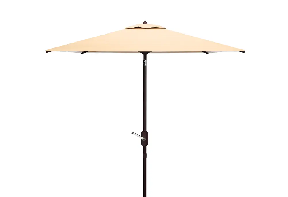 Athens 7.5Ft Square Crank Umbrella W/ Auto Tilt