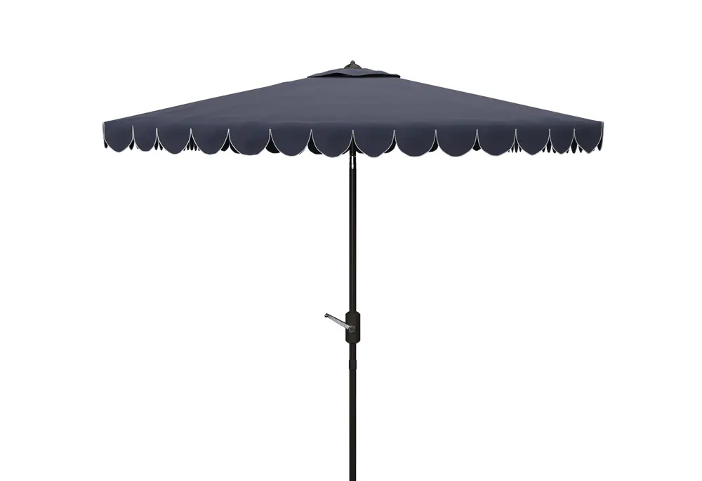 Venice 7.5Ft Square Crank Umbrella W/ Button Tilt