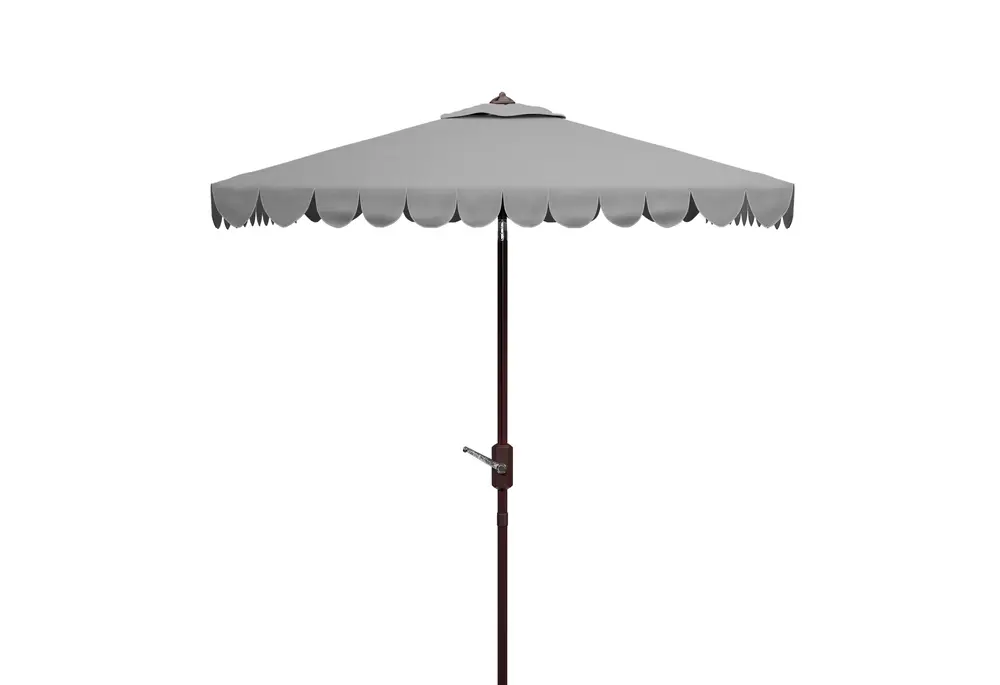 Venice 7.5Ft Square Crank Umbrella W/ Button Tilt