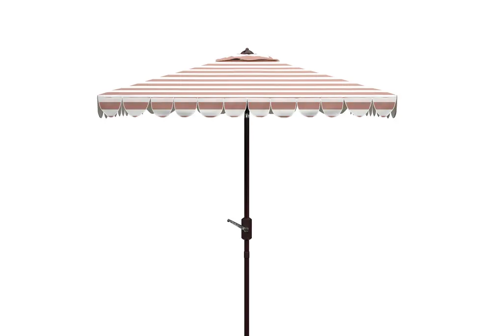 Venice 7.5Ft Square Crank Umbrella W/ Button Tilt