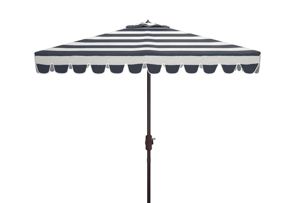 Venice 7.5Ft Square Crank Umbrella W/ Button Tilt