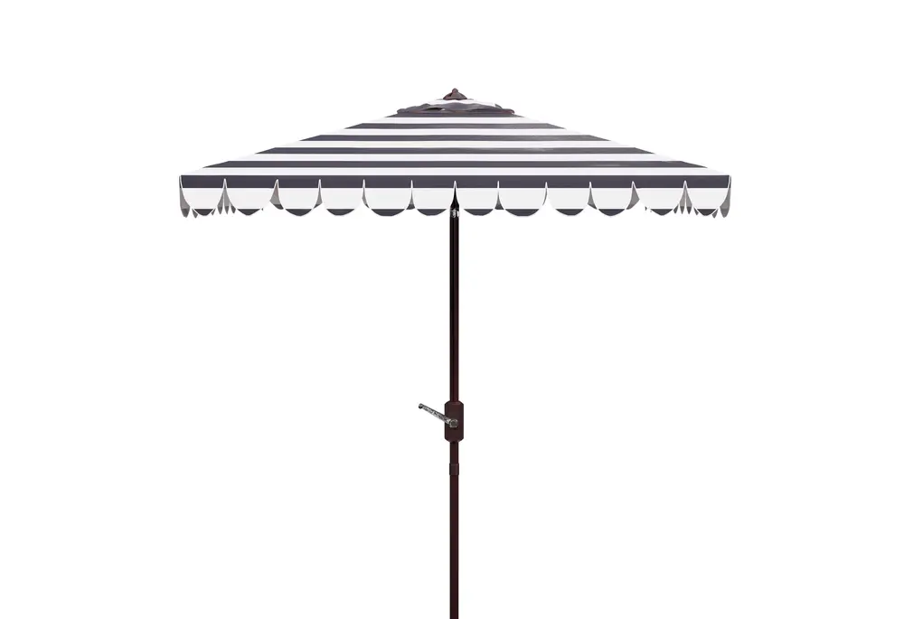 Venice 7.5Ft Square Crank Umbrella W/ Button Tilt