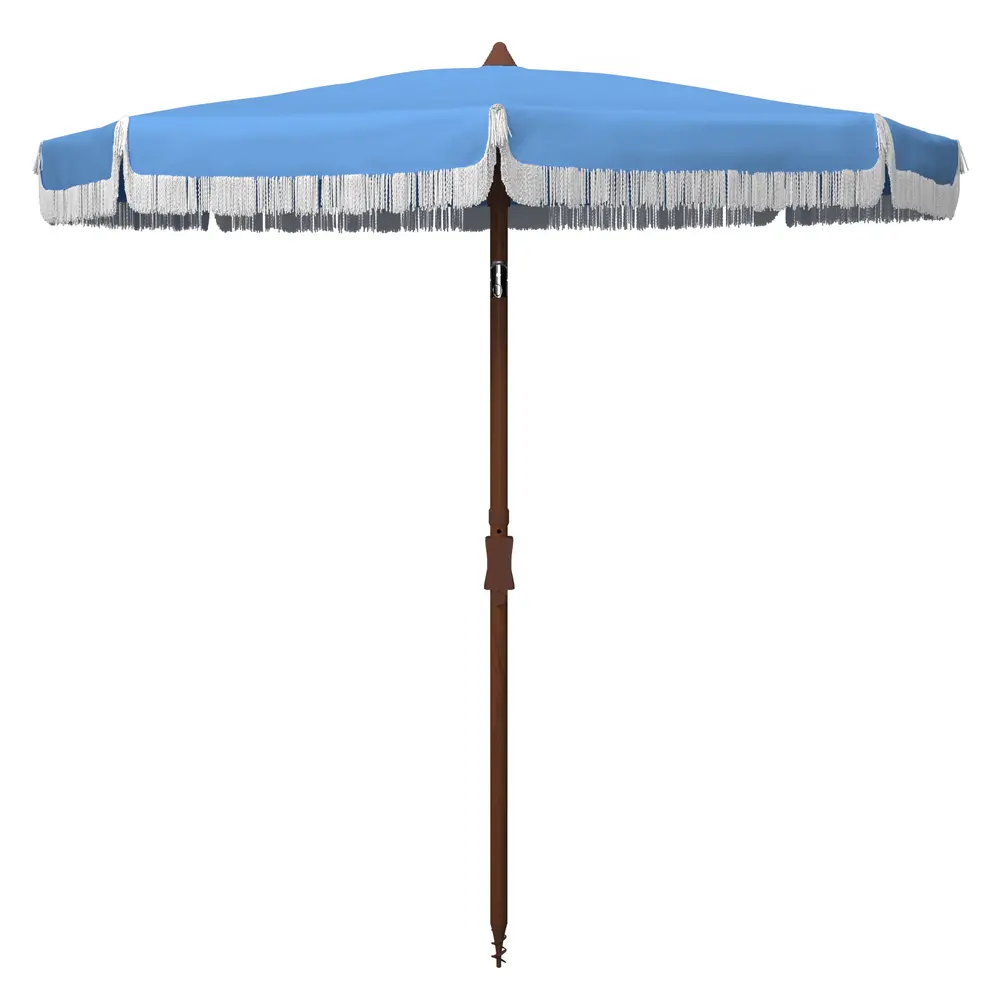 Estonia 6.5Ft Beach Umbrella W/ Button Tilt