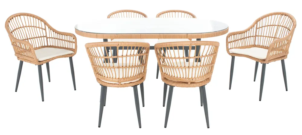 Genser 7 Piece Dining Set