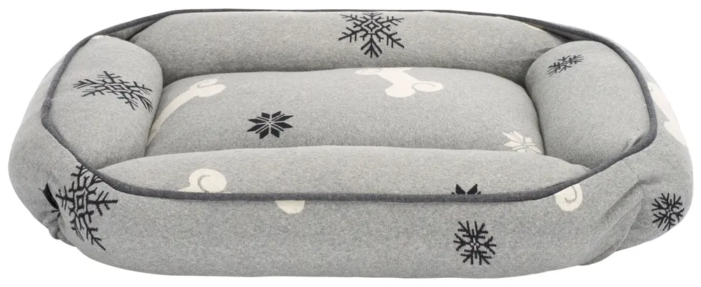 Snowflake Dog Bed