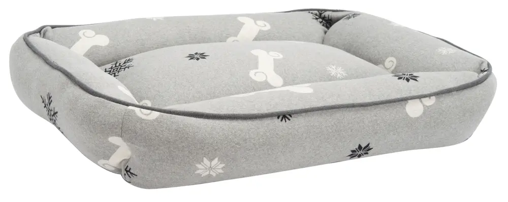 Snowflake Dog Bed