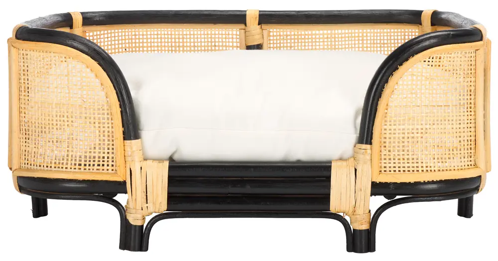Timo Rattan Pet Bed W/ Cushion