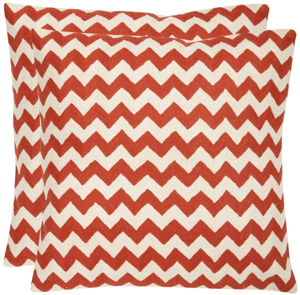 Striped Tealea  Pillow