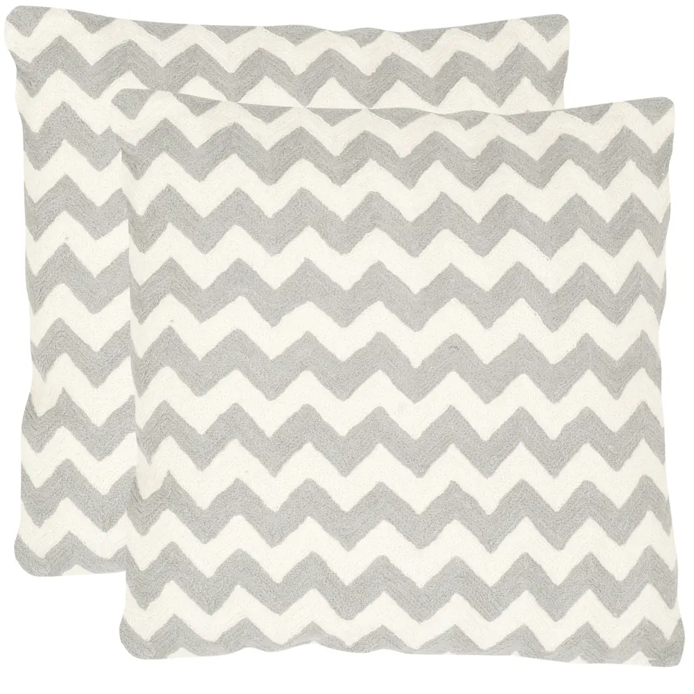 Striped Tealea  Pillow
