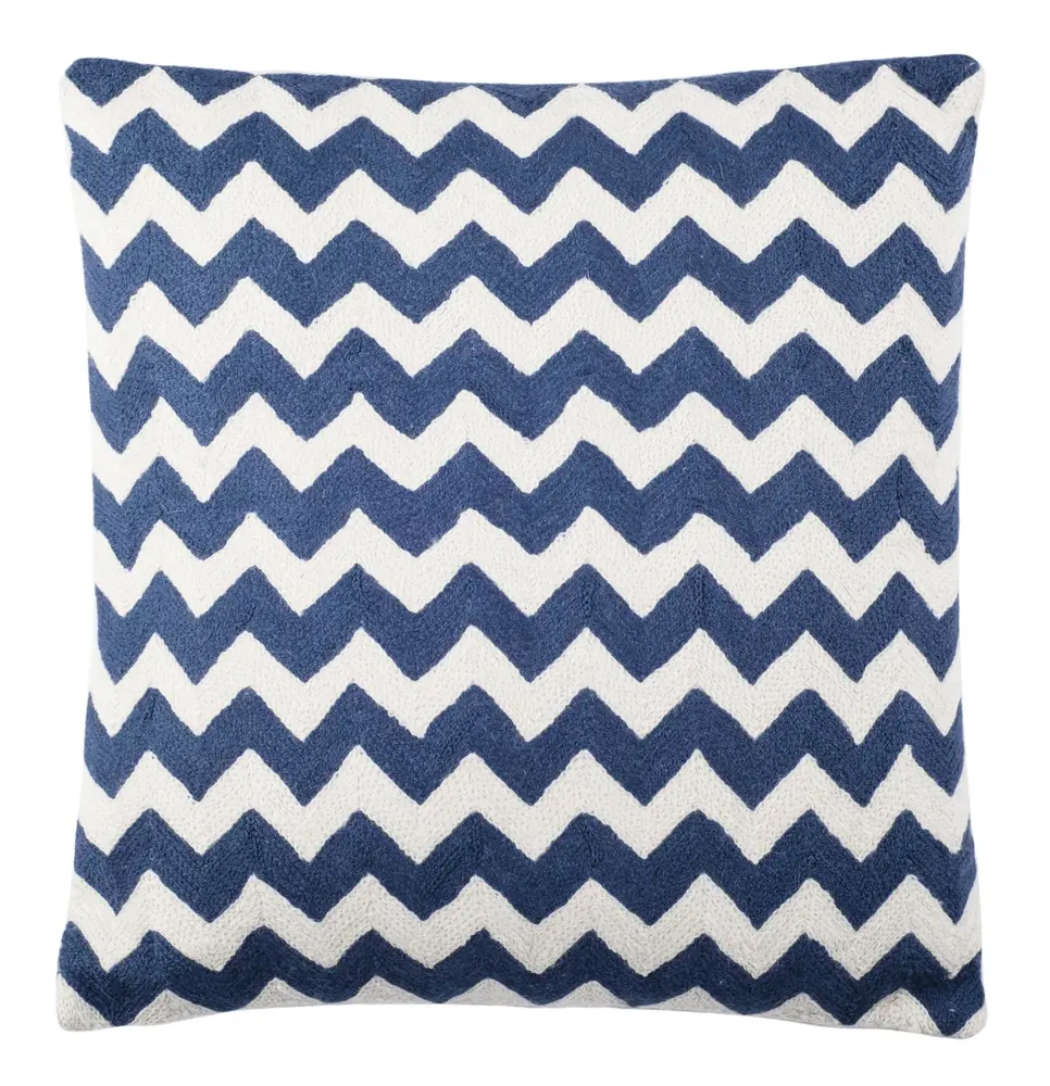 Striped Tealea  Pillow
