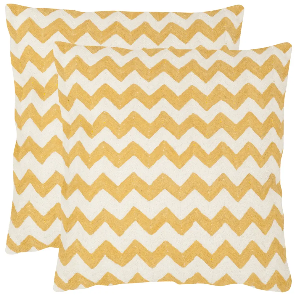Striped Tealea  Pillow