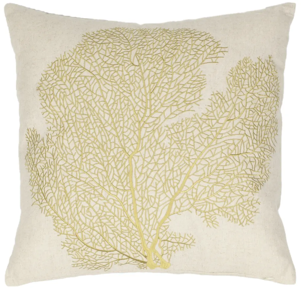Spice Fan Coral  Pillow