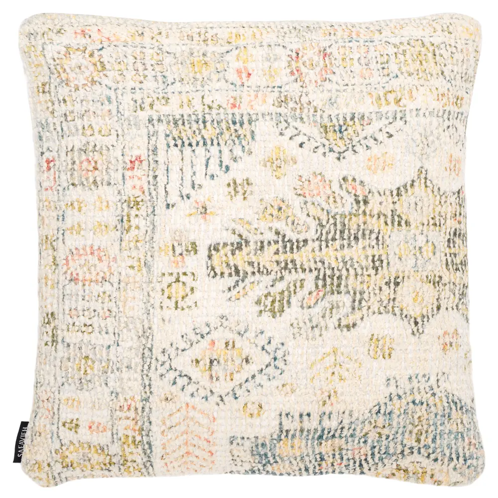 Elysa, 18 X 18, Gold, Cotton/Polyester Pillow