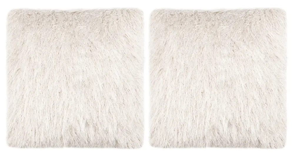 Shag Modish Metallic Pillow