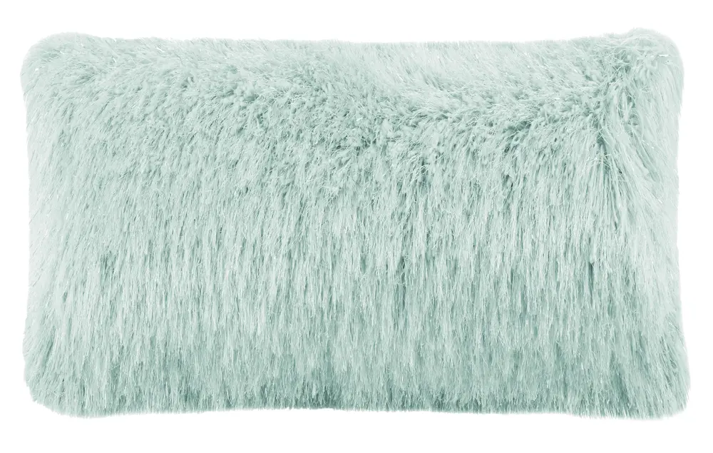 Shag Modish Metallic Pillow
