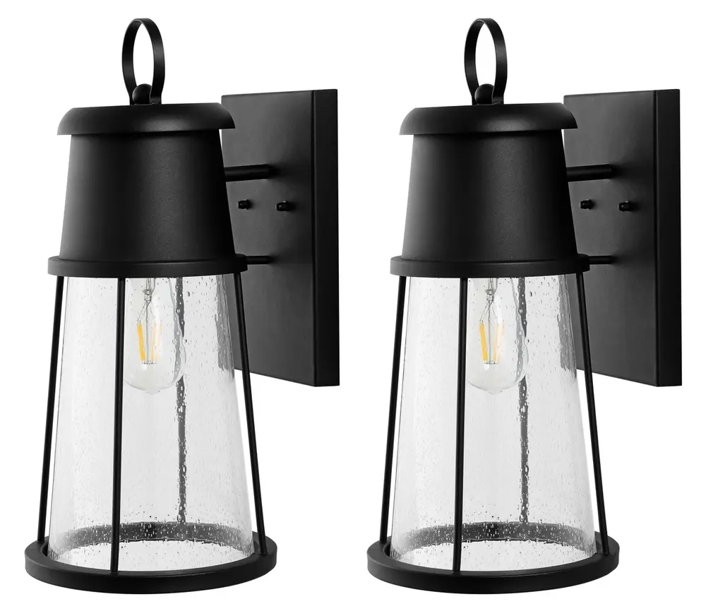 Laela Outdoor Wall Sconce/Black