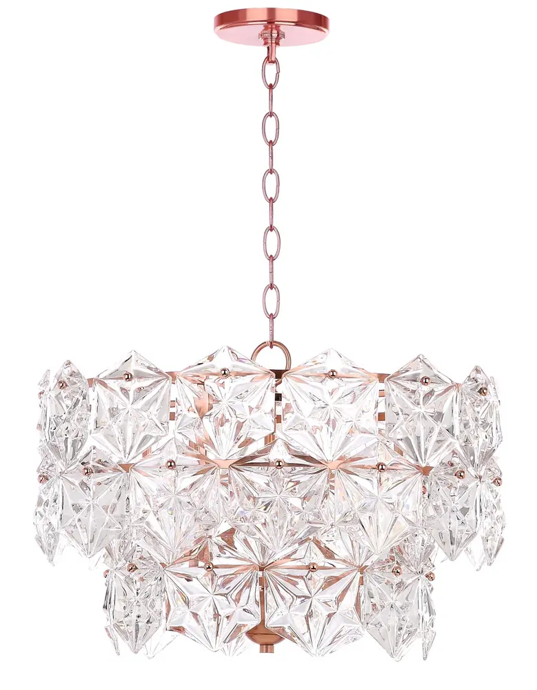 Sia 4 Light 19 Inch Dia Adjustable Pendant