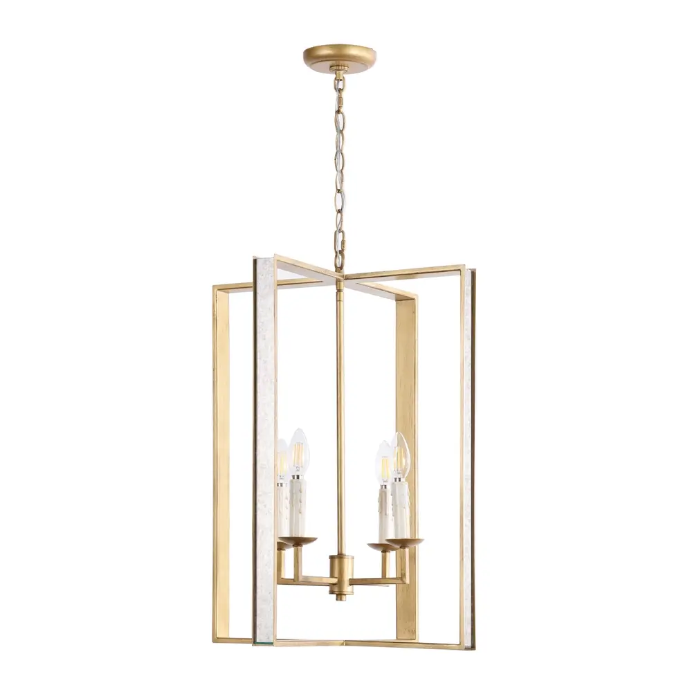 Markle, 4 Light, 18 Inch, Antique Gold, Metal Pendant
