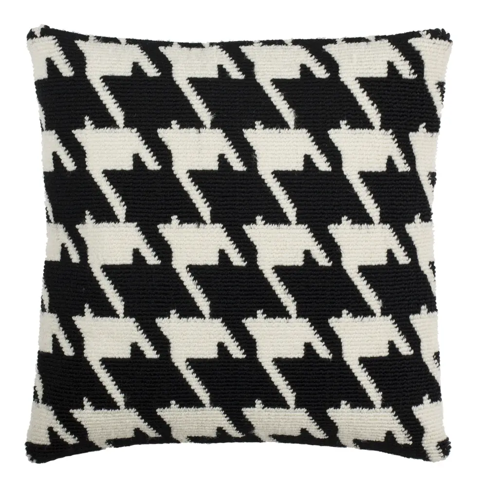Hanne Houndstooth Pillow