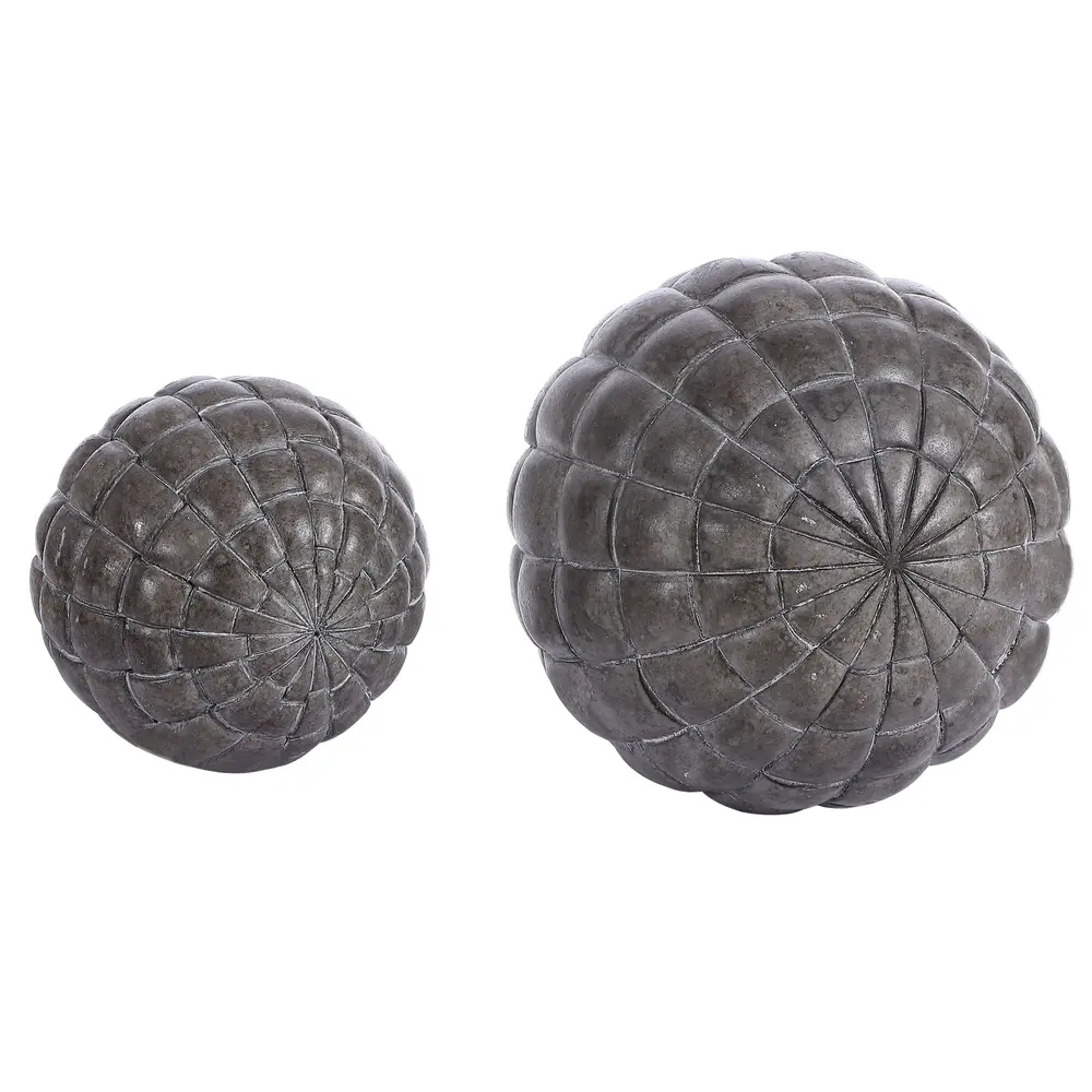 Henla Set Of 2 Decorative Ball Table Decor