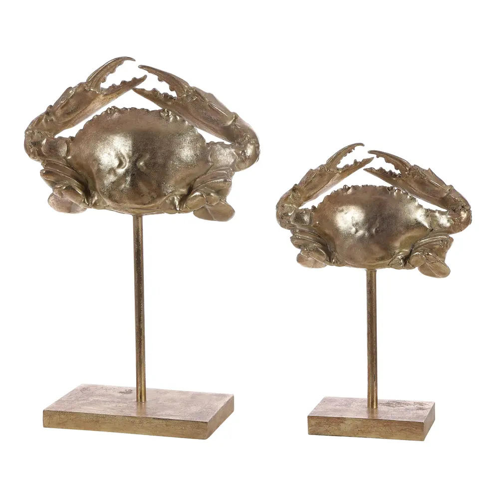 Conra Set Of 2 Crab Table Décor
