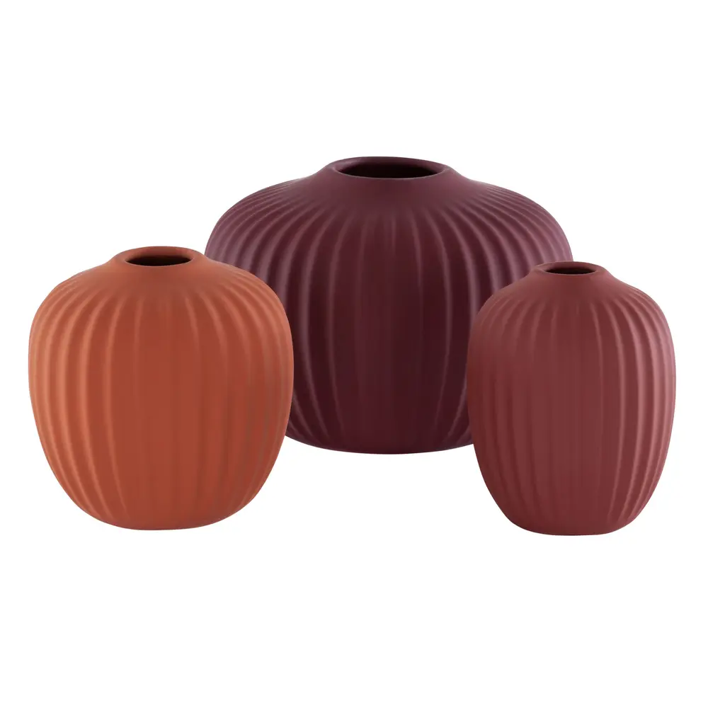 Jacie Ceramic Vase Set Of 3
