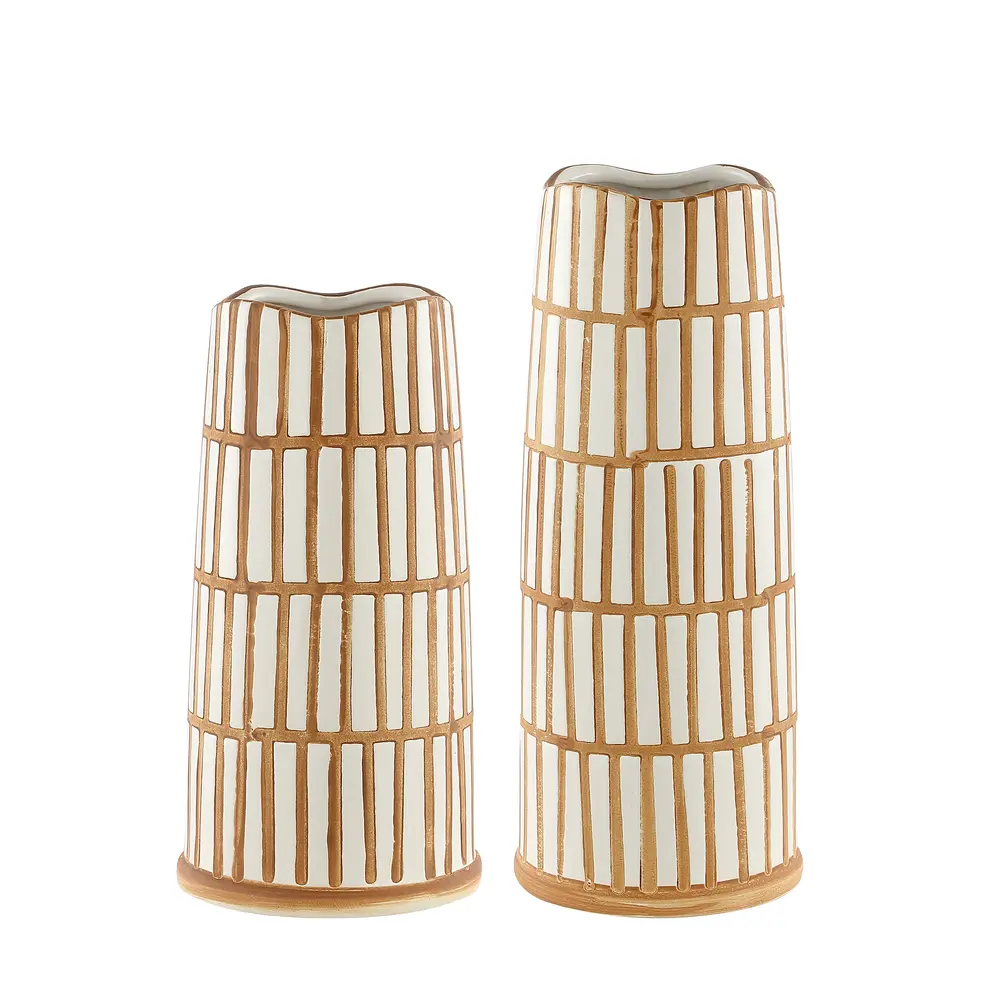 Kai Ceramic Vase Set Of 2