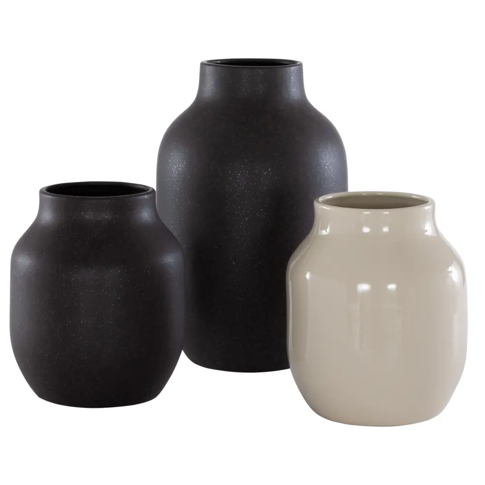 Raya Ceramic Vase Set Of 3