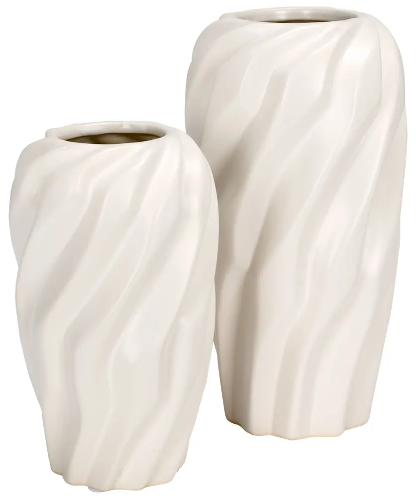 Verdad Ceramic Vase Set Of 2