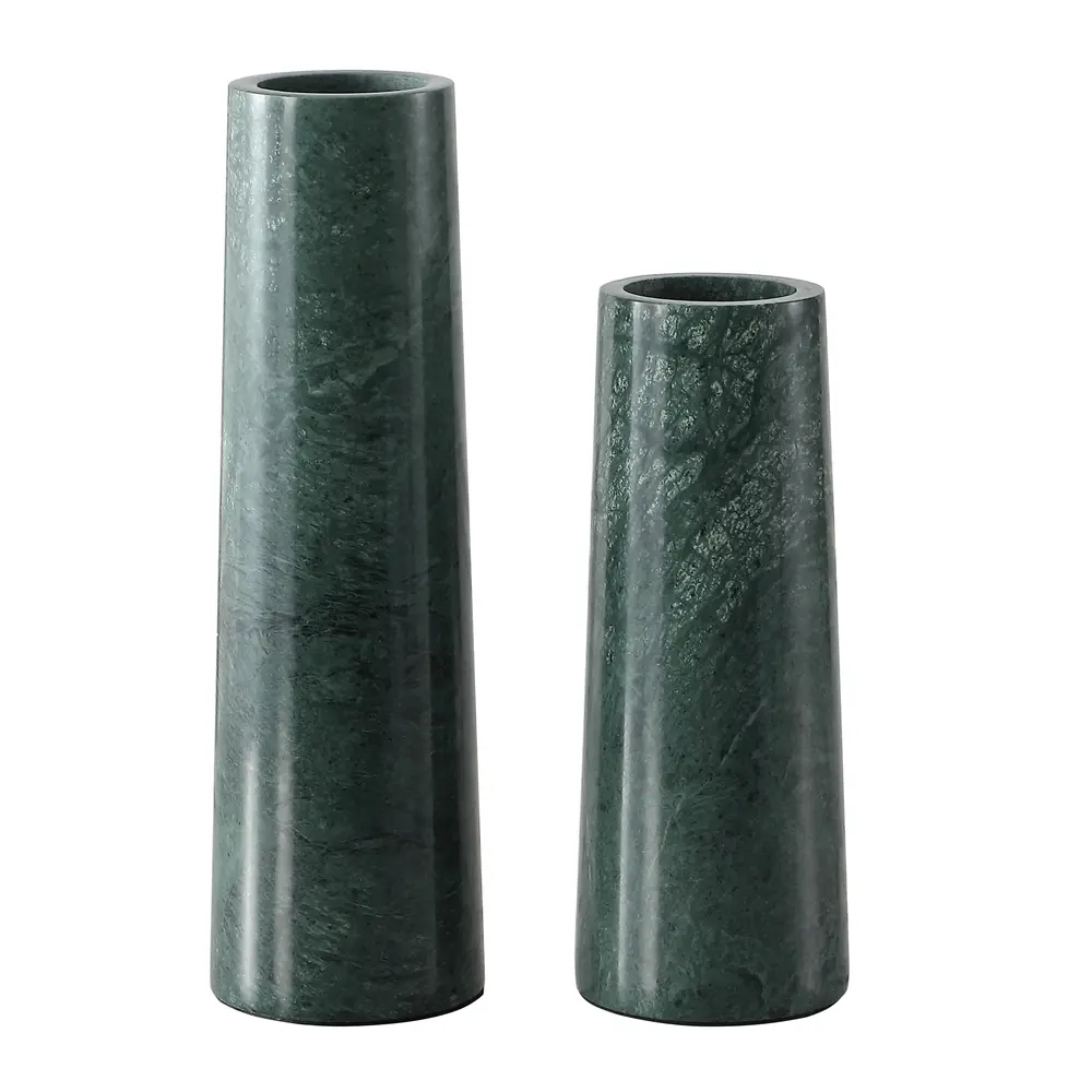 Valto, Marble Vase Set Of 2
