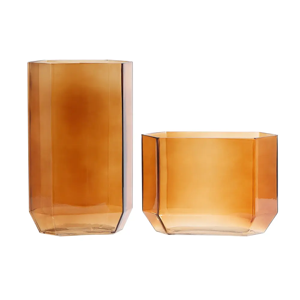 Noreno  Glass Vase Set 2