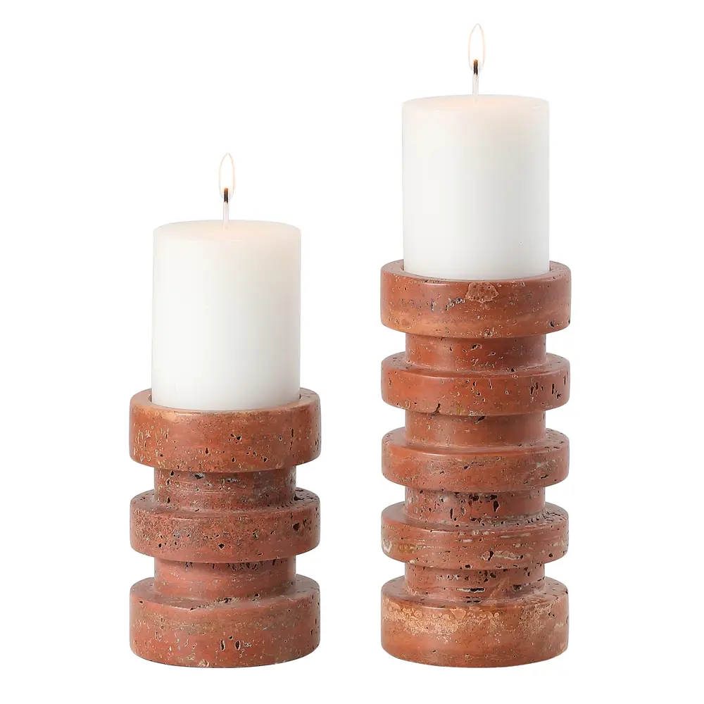 Capri Candle Holder Set Of 2