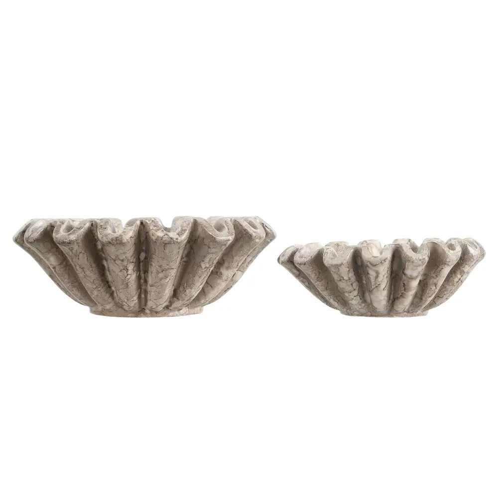 Soho Ruffle Decor Bowl Set 2