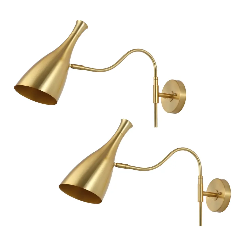 Harlona, 22 Inch, Brass, Iron Wall Sconce Set Of 2