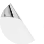 Chrome / White